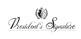 PS PRESIDENT'S SIGNATURE