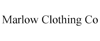 MARLOW CLOTHING CO