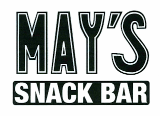 MAY'S SNACK BAR