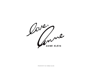 LOVE, ANNE ANNE KLEIN PROPERTY OF ANNE KLEIN