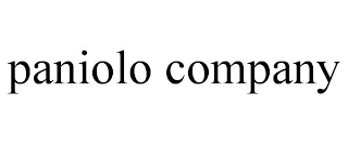 PANIOLO COMPANY