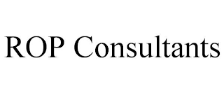 ROP CONSULTANTS