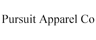 PURSUIT APPAREL CO