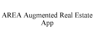 AREA AUGMENTED REAL ESTATE APP