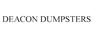 DEACON DUMPSTERS