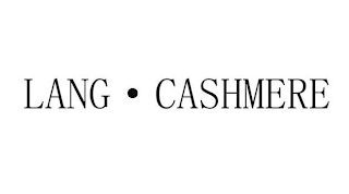 LANG · CASHMERE