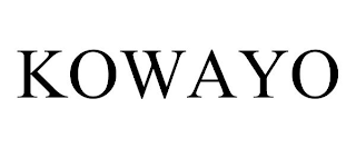 KOWAYO