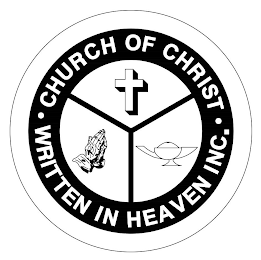 CHURCH OF CHRIST WRITTEN IN HEAVEN INC.