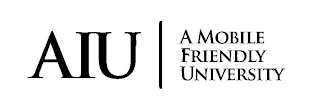 AIU A MOBILE FRIENDLY UNIVERSITY