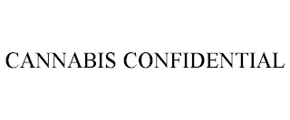 CANNABIS CONFIDENTIAL