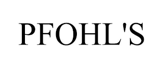 PFOHL'S