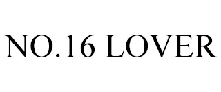NO.16 LOVER