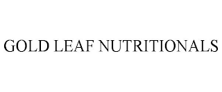 GOLD LEAF NUTRITIONALS