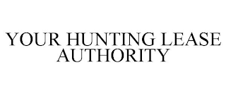 YOUR HUNTING LEASE AUTHORITY