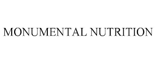 MONUMENTAL NUTRITION