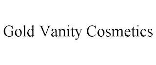 GOLD VANITY COSMETICS