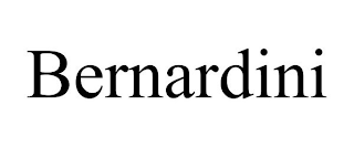 BERNARDINI