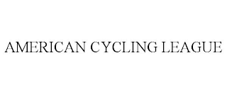 AMERICAN CYCLING LEAGUE