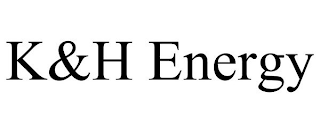 K&H ENERGY