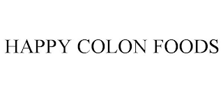 HAPPY COLON FOODS