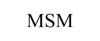 MSM