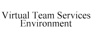 VIRTUAL TEAM SERVICES ENVIRONMENT