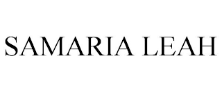 SAMARIA LEAH