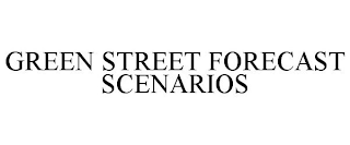 GREEN STREET FORECAST SCENARIOS