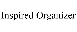 INSPIRED ORGANIZER