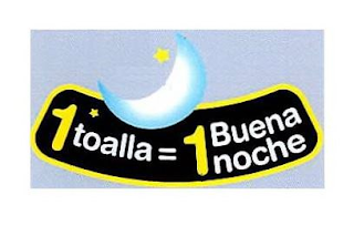 1 TOALLA = 1 BUENA NOCHE