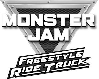MONSTER JAM FREESTYLE RIDE TRUCK