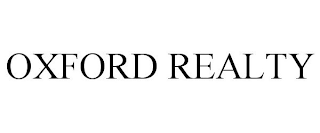 OXFORD REALTY