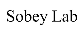 SOBEY LAB