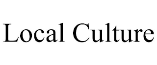 LOCAL CULTURE