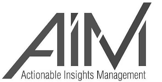 AIM ACTIONABLE INSIGHTS MANAGEMENT