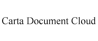 CARTA DOCUMENT CLOUD