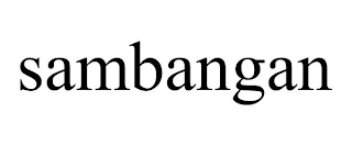 SAMBANGAN