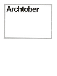 ARCHTOBER