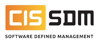 CIS SDM SOFTWARE DEFINED MANAGEMENT