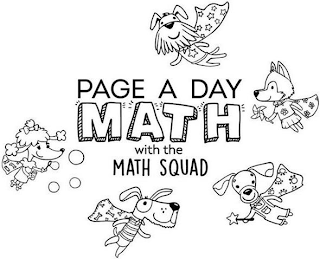 PAGE A DAY MATH WITH THE MATH SQUAD