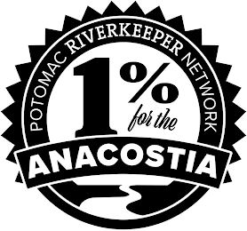 POTOMAC RIVERKEEPER NETWORK 1% FOR THE ANACOSTIA