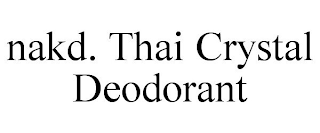 NAKD. THAI CRYSTAL DEODORANT