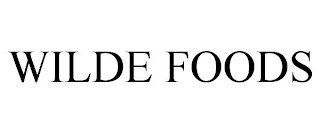 WILDE FOODS