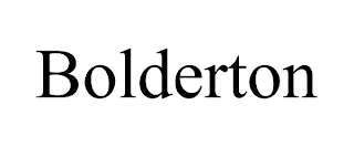 BOLDERTON