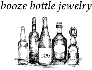 BOOZE BOTTLE JEWELRY .925