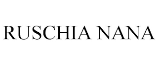 RUSCHIA NANA