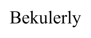 BEKULERLY