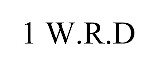 1 W.R.D