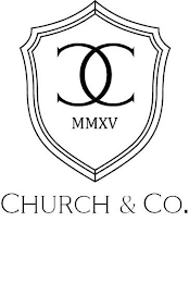 C C MMXV CHURCH & CO.