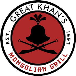 GREAT KHAN'S MONGOLIAN GRILL EST. 1997